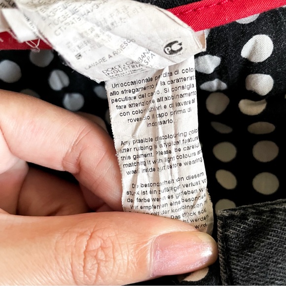 Dolce & Gabbana Audacious Distressed Skinny Jeans - Stone Washed Black, Size 31 - Picture 16 of 16